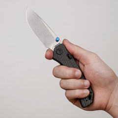 VOSTOPLINER - Top Liner Lock ( 3.30" 154CM Blade & Carbon Fiber Handle) - A1611